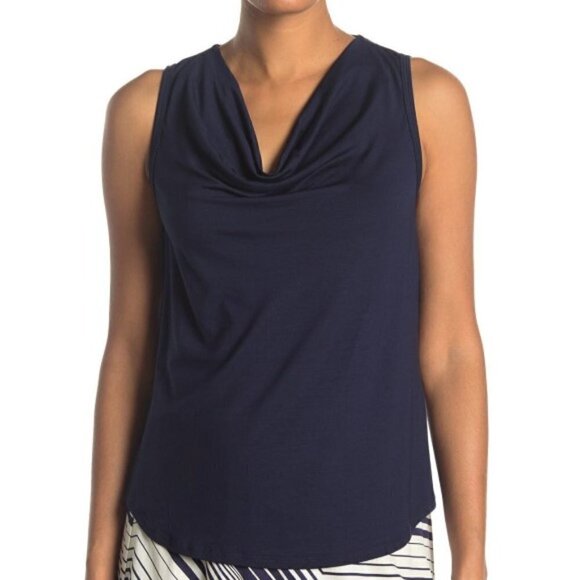 Trina Turk 'Ellie' Sleeveless Cowl-Neck Top - Picture 1 of 2